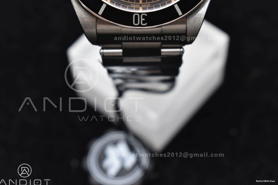 1:1 Best on 887 A2824 V Black Bay Black Heritage SS Edition Bracelet ZF TopPick Bezel 0428